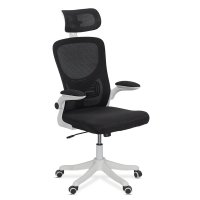 Scaun ergonomic OFF 336 cu suport lombar si tetiera ajustabila, negru - 1