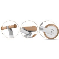 Bicicleta de echilibru Nukido cu inaltime sezut reglabila Bej - 6