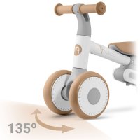 Bicicleta de echilibru Nukido cu inaltime sezut reglabila Bej - 8
