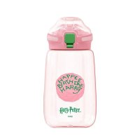 Sticla cu capac, seria MINISO Harry Potter (580 ml) (roz) - 2