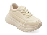 Pantofi sport GRYXX 957 albi din piele ecologica pentru femei - 1