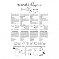 Saltea de Infasat Ceba Baby Ultra Light 50x70cm cu intaritura Vulpea Petrecareata - 2