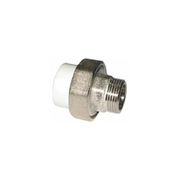 Racord PPR  cu olandez  filet exterior  25 mm x 3/4 - 1