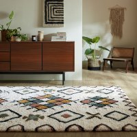 Covor Maroc Midar Shaggy Multicolor 120X170 cm, Flair Rugs - 1