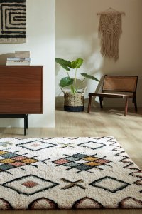 Covor Maroc Midar Shaggy Multicolor 120X170 cm, Flair Rugs - 5