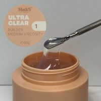 Gel Constructie Medium Ultra Clear 50g Macks - MUC-M15 - 1