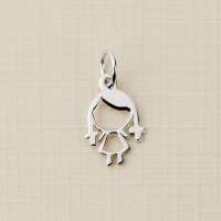 Charm ELM Fetita din Argint 925 - 1