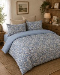 Lenjerie de pat bumbac satinat 2 persoane,homs,serie H280, 00063 - 1
