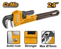 Cheie Reglabila 14'' INGCO HPW0814 - Robustete si Precizie pentru Profesionisti - 1
