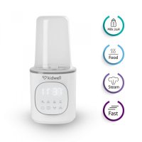 Incalzitor pentru biberoane Kidwell gala White 4 in 1 cu sterilizare si mentinere temperatura - 1