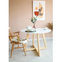 Masa Rotunda Homs A-620 din MDF, 90 x 75 cm - 1