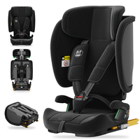 Scaun auto Buf Boof TravelFold Pro i-Size, negru, pliabil, ISOFIX si Top Tether, tetiera cu 15 pozitii, 9-36 kg, 76-150 cm - 12