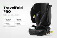 Scaun auto Buf Boof TravelFold Pro i-Size, negru, pliabil, ISOFIX si Top Tether, tetiera cu 15 pozitii, 9-36 kg, 76-150 cm - 10