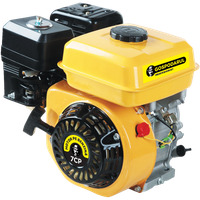 Motor pentru Motocultor si Motosapa Gospodarul Profesionist GP-170F, 6 CP, Benzina - 1