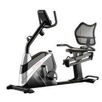Bicicleta de fitness YESOUL J1 Indoor Exercise Bike, Negru, Display HD, Rezistenta Magnetica - 1