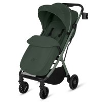 Carucior sport Lionelo Cloe Plus, Cadru din aluminiu, Pliere automata, Usor de transportat, Ideal pentru suprafete variate, 6 luni+, Verde - 1