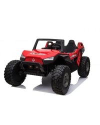 Buggy electric Kinderauto XXL pentru copii, 500W 24V 14Ah, culoare rosie - 1