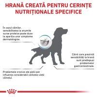 ROYAL CANIN VD Hypoallergenic, dieta veterinară pentru câini, 14kg, potrivită pentru rase XS-XL, soluție pentru alergii alimentare - 3