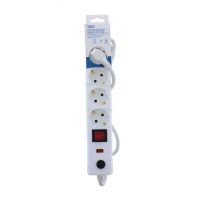 Prelungitor 5 prize 3m cu protectie, cablu 3x1.5mmp Well - 2