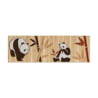 Brau decorativ pentru faianta Bambu Panda 8 x 25 cm - 1