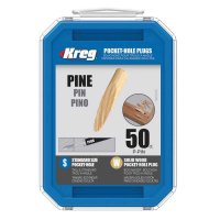 Set mufe pentru gauri in lemn Kreg P-PIN, 50 bucati - 1
