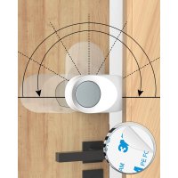 Opritor de usa rotativ Sipo Baby Safety pentru copii 2 bucati - 3