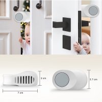 Opritor de usa rotativ Sipo Baby Safety pentru copii 2 bucati - 4