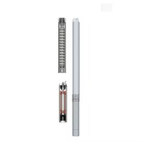 Pompa Submersibila Inox IPRO Professional 3IPRO 2-24S, 750W, 70 l/min, H-80m, Rezistenta la Nisip, 230V - 2