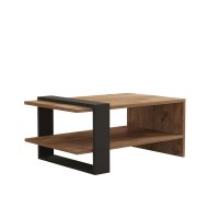 Masuta de cafea Ova, finisaj stejar, 80 x 35 x 55 cm - 4