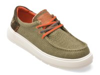 Mocasini REPLAY kaki, MZ8G01T, din material textil - 1