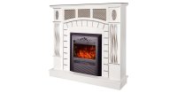 Semineu electric Amsterdam alb & Cristina, Art Flame, 1120x1150x300 mm, 2000W - 3