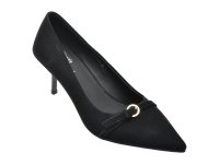 Pantofi eleganti FLAVIA PASSINI A614 negri din piele intoarsa pentru femei - 1