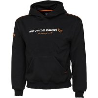 Hanorac Savage Gear Junior Logo Black Ink (Marime: S) - 1