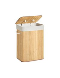 Cos pentru rufe, Songmics, 40 x 30 x 60 cm, 72 L, LCB10Y, Natural - 1