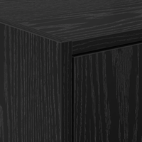 Dulap Chiuveta Modern Stejar Negru 90x29x55 cm din Lemn Prelucrat - 10