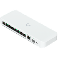 Switch Ubiquiti UniFi USW-Flex-2.5G-8-EU cu 8 porturi 2.5 GbE si port 10 GbE PoE+ - 5