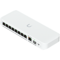 Switch Ubiquiti UniFi USW-Flex-2.5G-8-EU cu 8 porturi 2.5 GbE si port 10 GbE PoE+ - 1