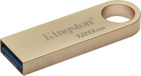 Kingston DataTraveler SE9 G3 128GB USB Flash Drive, USB 3.2, Gold - 2