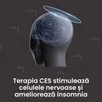 GlowforHome Dispozitiv Inteligent pentru Stimularea Somnului, Ameliorare a Anxietatii, Portabil, USB, Albastru - 6