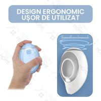 GlowforHome Dispozitiv Inteligent pentru Stimularea Somnului, Ameliorare a Anxietatii, Portabil, USB, Albastru - 4