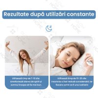 GlowforHome Dispozitiv Inteligent pentru Stimularea Somnului, Ameliorare a Anxietatii, Portabil, USB, Albastru - 3