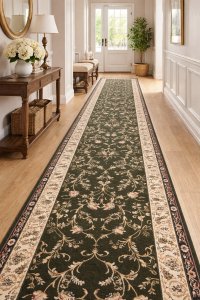 Covor Traversă Lotos Verde, 60x1000 cm, Delta Lotos 523 310 - 1