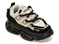 Pantofi sport GRYXX alb-negru, model 82695 din piele naturala - 1