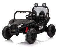 Kinderauto Dune-Buggy V2, UTV electric pentru copii cu 2 locuri, 800W, 24V 10Ah, echipare Premium, negru - 1