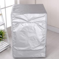 Husa de protectie pentru masina de spalat, impermeabila si anti-UV, argintiu - 6