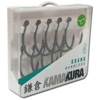 Kamakura Krank Barbless Hooks, 10pcs (Hook Size: No. 6) - 1