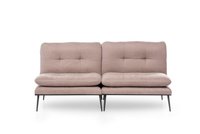 Canapea extensibila MARTIN, 3 locuri, nurca, 180x95x95 cm - 1