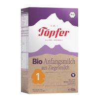 Formula de lapte praf pe baza de lapte de capra Bio 1, 400 g, Topfer - 1