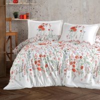 Lenjerie de pat Ranforce Clasy King Size (Elyese) din 100% Bumbac - 1