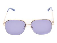 Ochelari de soare ALDO HEYDI 450 albastri din metal pentru femei - 1